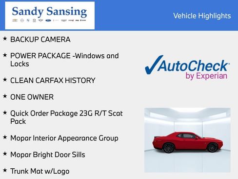 Used 2022 Dodge Challenger R/T Scat Pack w/ Driver Convenience Group image 7