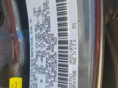 Used 2012 Toyota Tundra Grade image 35