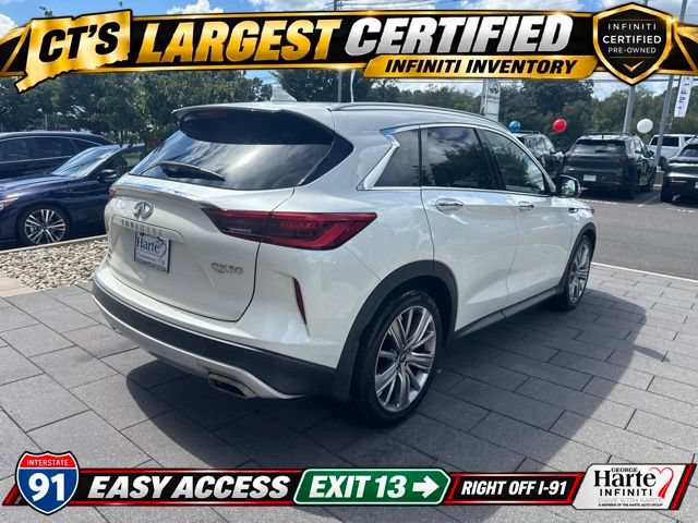 Certified 2022 INFINITI QX50 Sensory AWD/4WD image 8