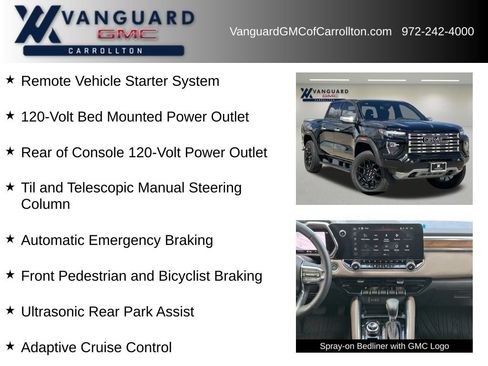 New 2026 GMC Canyon Denali w/ LPO, Denali Black Edition AWD/4WD image 12