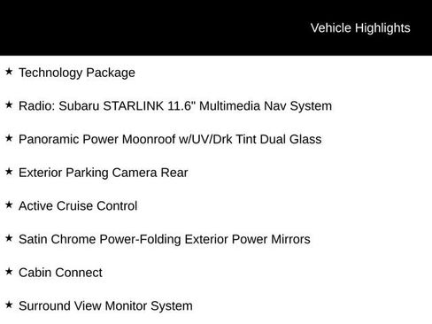 Used 2023 Subaru Ascent Limited w/ Technology Package AWD/4WD image 7