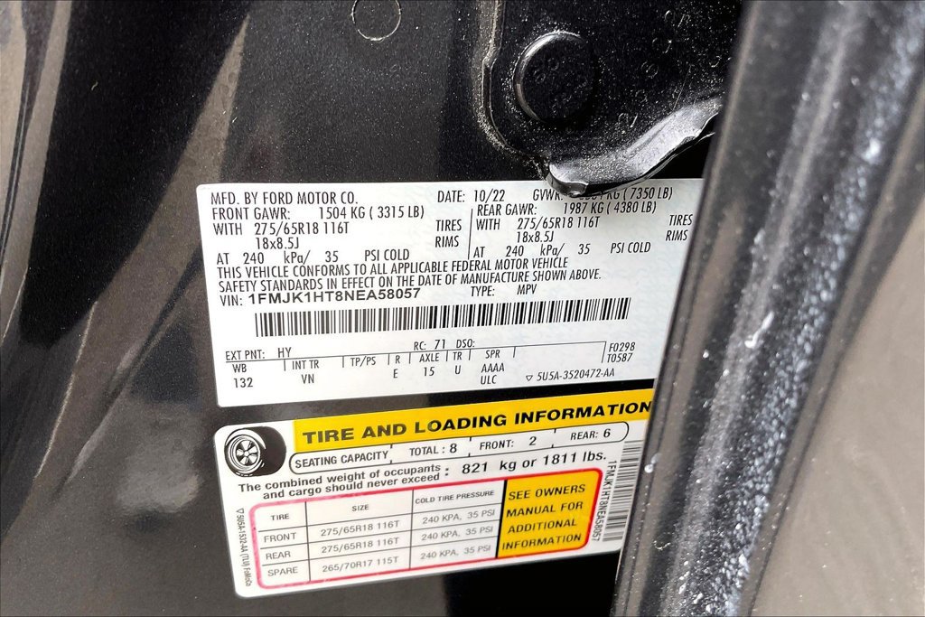 Used 2022 Ford Expedition Max XLT RWD image 21