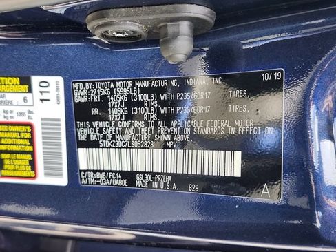 Used 2020 Toyota Sienna LE w/ LE Preferred Package FWD image 33