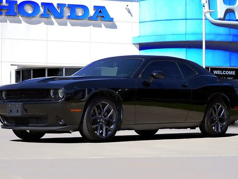 Used 2023 Dodge Challenger SXT w/ Blacktop Package RWD image 1