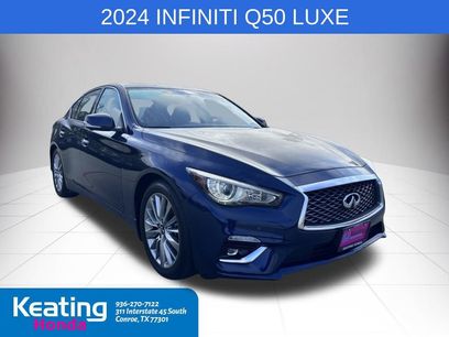 Used 2024 INFINITI Q50 Luxe w/ Cargo Package