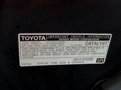Used 2006 Toyota Tacoma 2WD Access Cab w/ SR5 Pkg #2 image 36