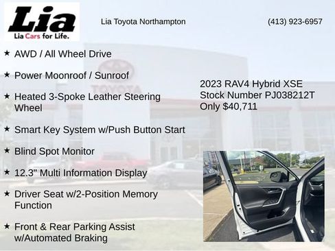 Used 2023 Toyota RAV4 XSE AWD/4WD image 21
