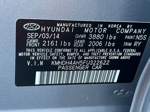 Used 2015 Hyundai Elantra Sport image 23