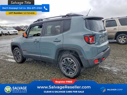 Used 2016 Jeep Renegade Trailhawk AWD/4WD image 3