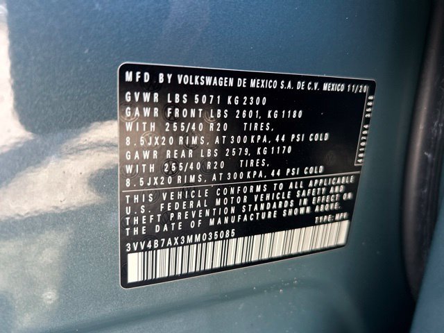 Used 2021 Volkswagen Tiguan SEL Premium R-Line AWD/4WD image 21