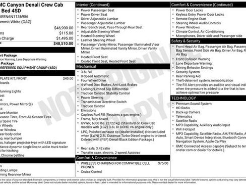 Used 2022 GMC Canyon Denali AWD/4WD image 9