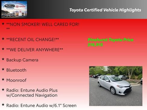 Used 2017 Toyota Corolla LE FWD image 34