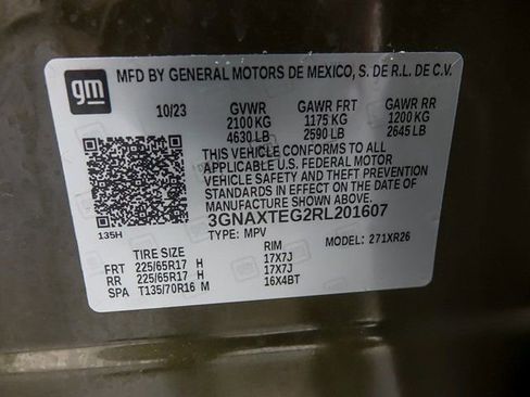 Certified 2024 Chevrolet Equinox LT w/ Driver Convenience Package image 33