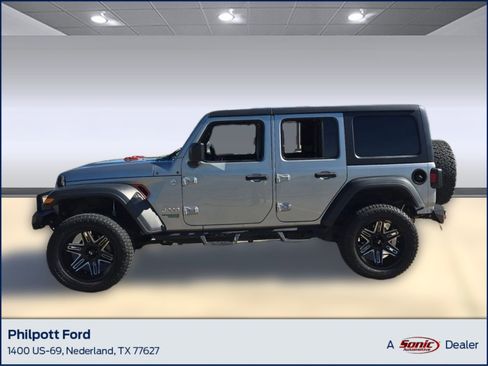 Used 2021 Jeep Wrangler Unlimited Sport image 1