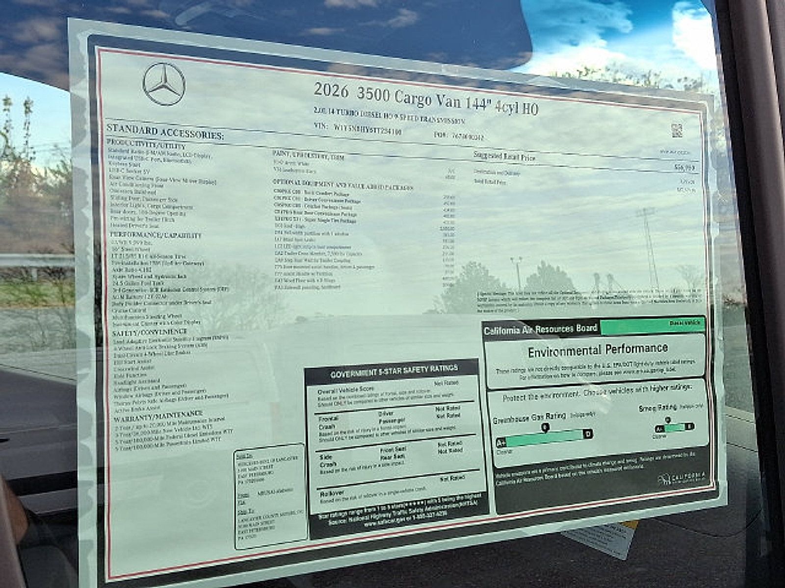 Used 2026 Mercedes-Benz Sprinter 3500 image 23
