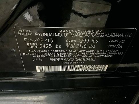 Used 2013 Hyundai Sonata GLS w/ Popular Equipment Pkg image 33