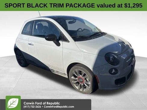 Used 2017 FIAT 500 Pop w/ Sport Black Trim Package image 1