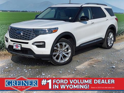 Certified 2023 Ford Explorer Platinum w/ Technology Package AWD/4WD image 1