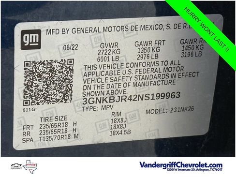 Used 2022 Chevrolet Blazer LT AWD/4WD image 26