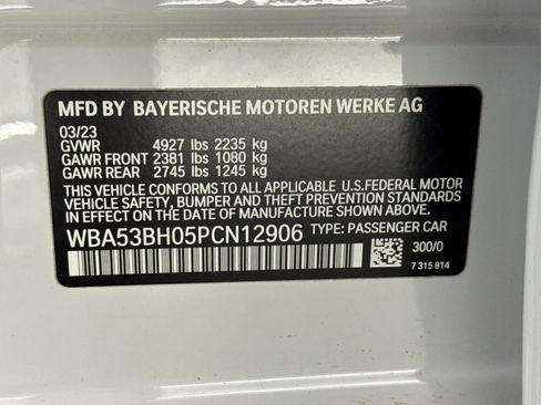 Used 2023 BMW 530i w/ M Sport Package RWD image 21