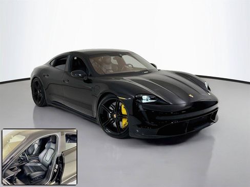 Used 2021 Porsche Taycan Turbo S w/ Premium Package AWD/4WD image 2