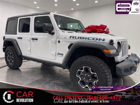 Used 2023 Jeep Wrangler Unlimited Rubicon 4xe AWD/4WD image 1