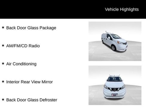 Used 2018 Nissan NV200 SV w/ Back Door Glass Package FWD image 7