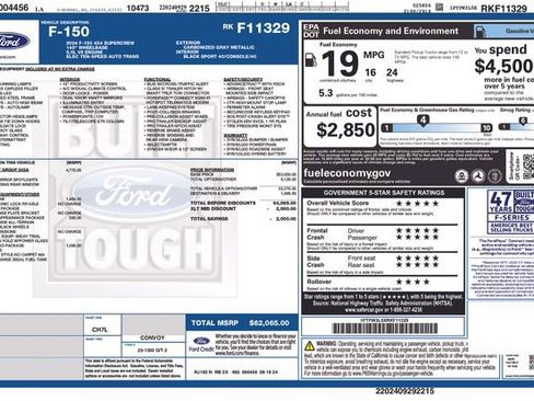 Used 2024 Ford F150 XLT w/ Equipment Group 302A MID image 33