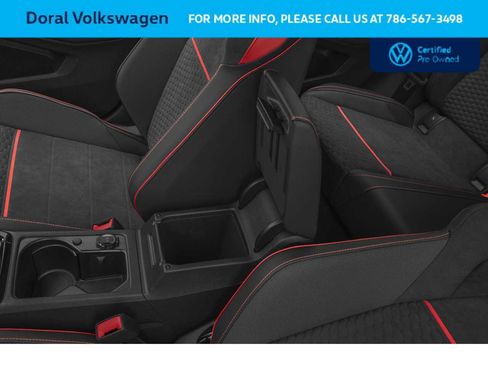 Used 2025 Volkswagen GTI SE w/ SE Leather Seating Package FWD image 13