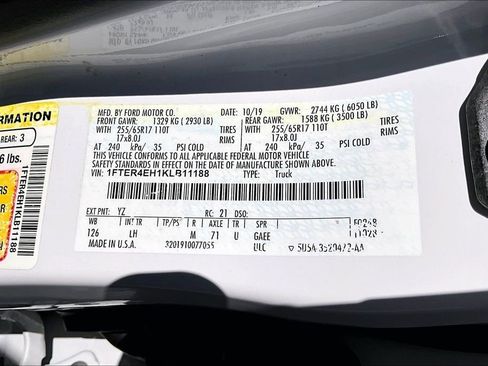 Used 2019 Ford Ranger XLT w/ Equipment Group 301A Mid image 14