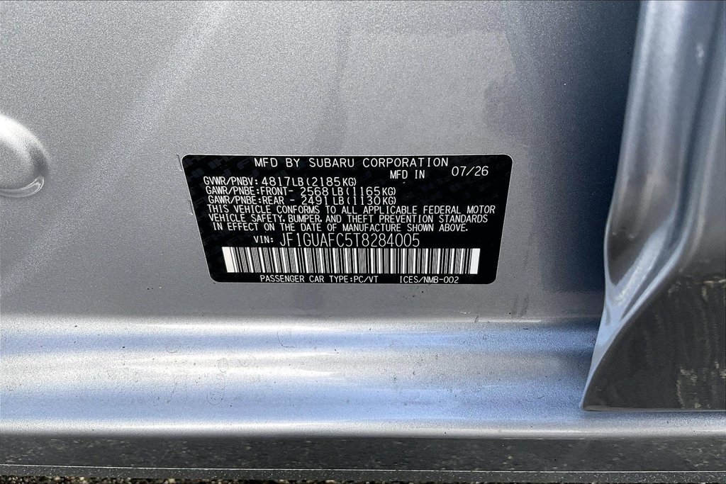 New 2026 Subaru Impreza 2.0i Sport AWD/4WD image 16