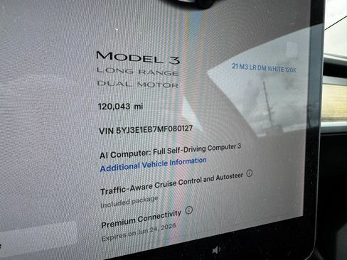 Used 2021 Tesla Model 3 Long Range AWD/4WD image 11