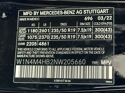 Certified 2022 Mercedes-Benz GLB 250 4MATIC image 40