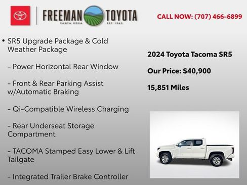 Used 2024 Toyota Tacoma SR5 image 9