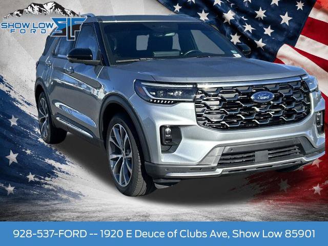 Certified 2025 Ford Explorer Platinum w/ Ultimate Package RWD image 1
