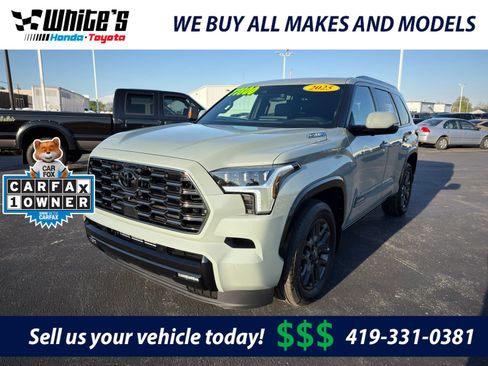 Used 2025 Toyota Sequoia Platinum AWD/4WD image 1