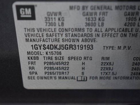 Used 2016 Cadillac Escalade Platinum AWD/4WD image 47