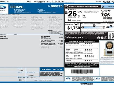 Used 2016 Ford Escape SE image 12