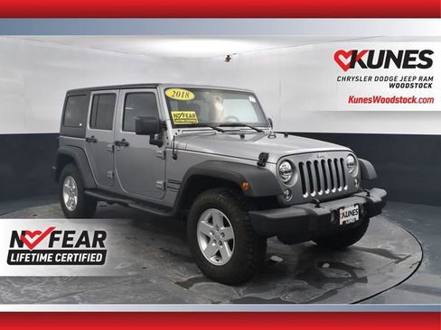 Used 2018 Jeep Wrangler Unlimited Sport S image 1