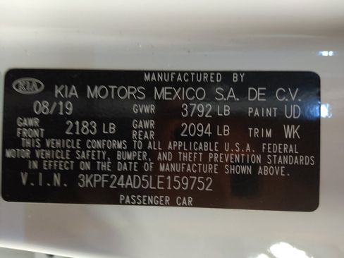 Used 2020 Kia Forte LXS FWD image 33