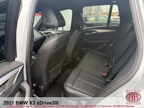 Used 2021 BMW X3 xDrive30i w/ Premium Package AWD/4WD image 11
