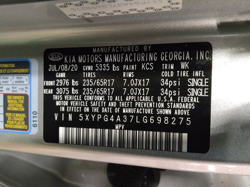 Used 2020 Kia Sorento LX image 33