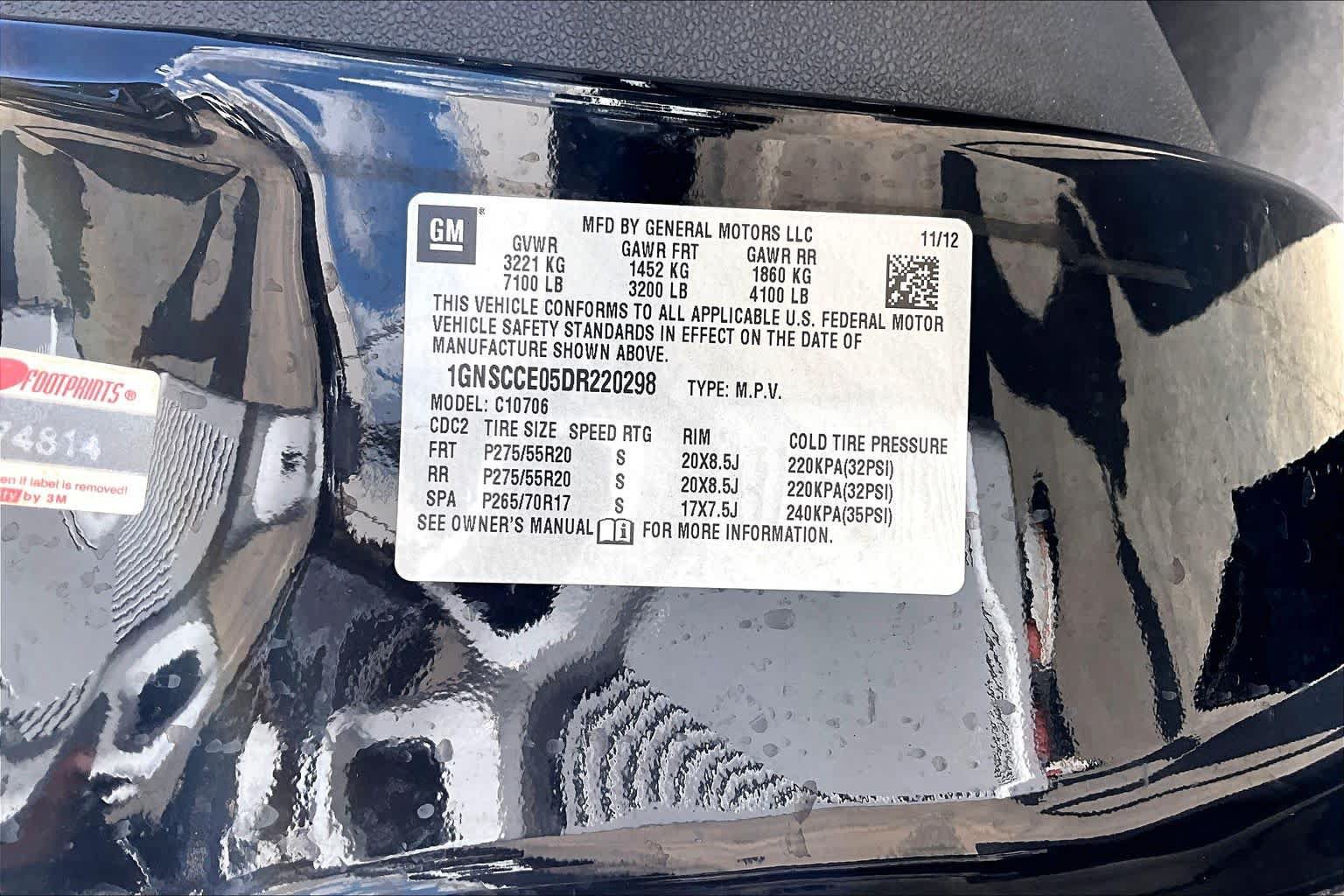 Used 2013 Chevrolet Tahoe LTZ RWD image 35