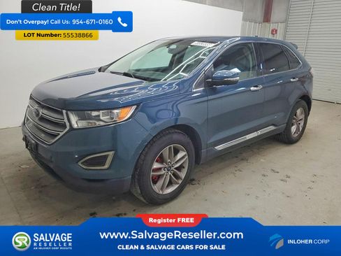 Used 2016 Ford Edge SEL w/ Cargo Accessory Package FWD image 1