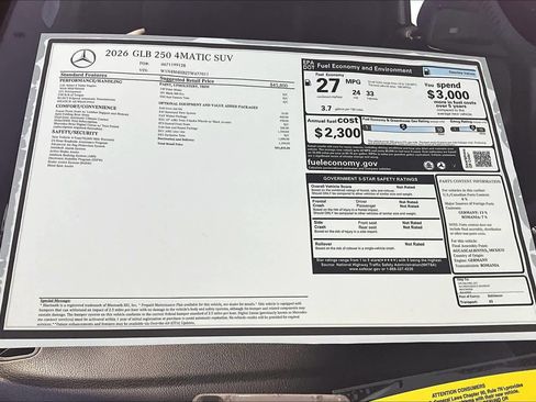 New 2026 Mercedes-Benz GLB 250 4MATIC image 18
