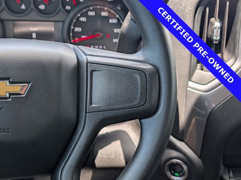 Used 2024 Chevrolet Silverado 1500 Custom w/ Turbomax Blackout Package AWD/4WD image 26