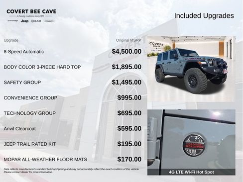 New 2025 Jeep Wrangler Unlimited Rubicon w/ Safety Group AWD/4WD image 9