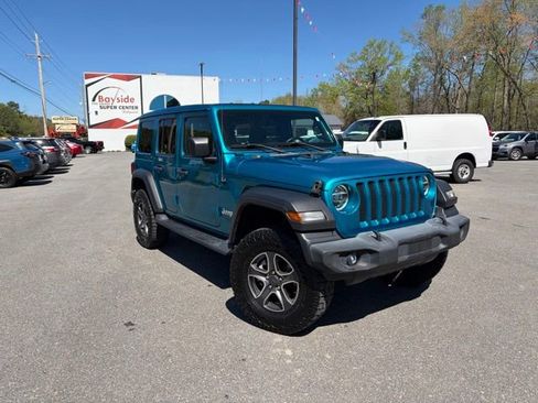 Used 2020 Jeep Wrangler Unlimited Sport S w/ Sun And Sound Package image 2