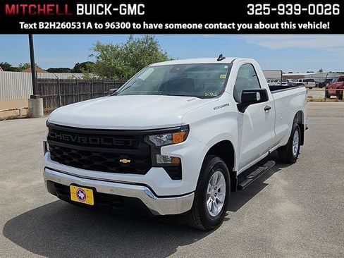 Used 2025 Chevrolet Silverado 1500 W/T w/ WT Safety Package RWD image 1