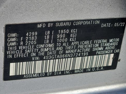 Used 2022 Subaru Impreza 2.0i image 26